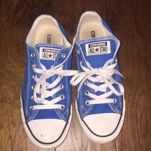 Blue converse